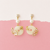 Waterlily on the Pond Earrings