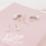 Zhao Lu Si’s Style, Love’s Ambition Earrings, c-drama earrings, chinese drama, c-drama, Xu Yan earrings, Qiao Yan earrings, classic pearl earrings, drop pearl earrings, 
Gift set for her / hadiah untuk wanita / 送给她的礼物。Perfect for best friend / sahabat baik / 最好的朋友。Includes beloved earrings, bracelet, and ring / 心爱的耳环、手链和戒指。Made in Korea / 制造于韩国 /.Dainty jewellery / 简约精致首饰 / barang kemas halus. 925 sterling silver / 925纯银 / perak tulen 925. Anti-tarnish / 防氧化 / tahan karat. Suitable for daily wear