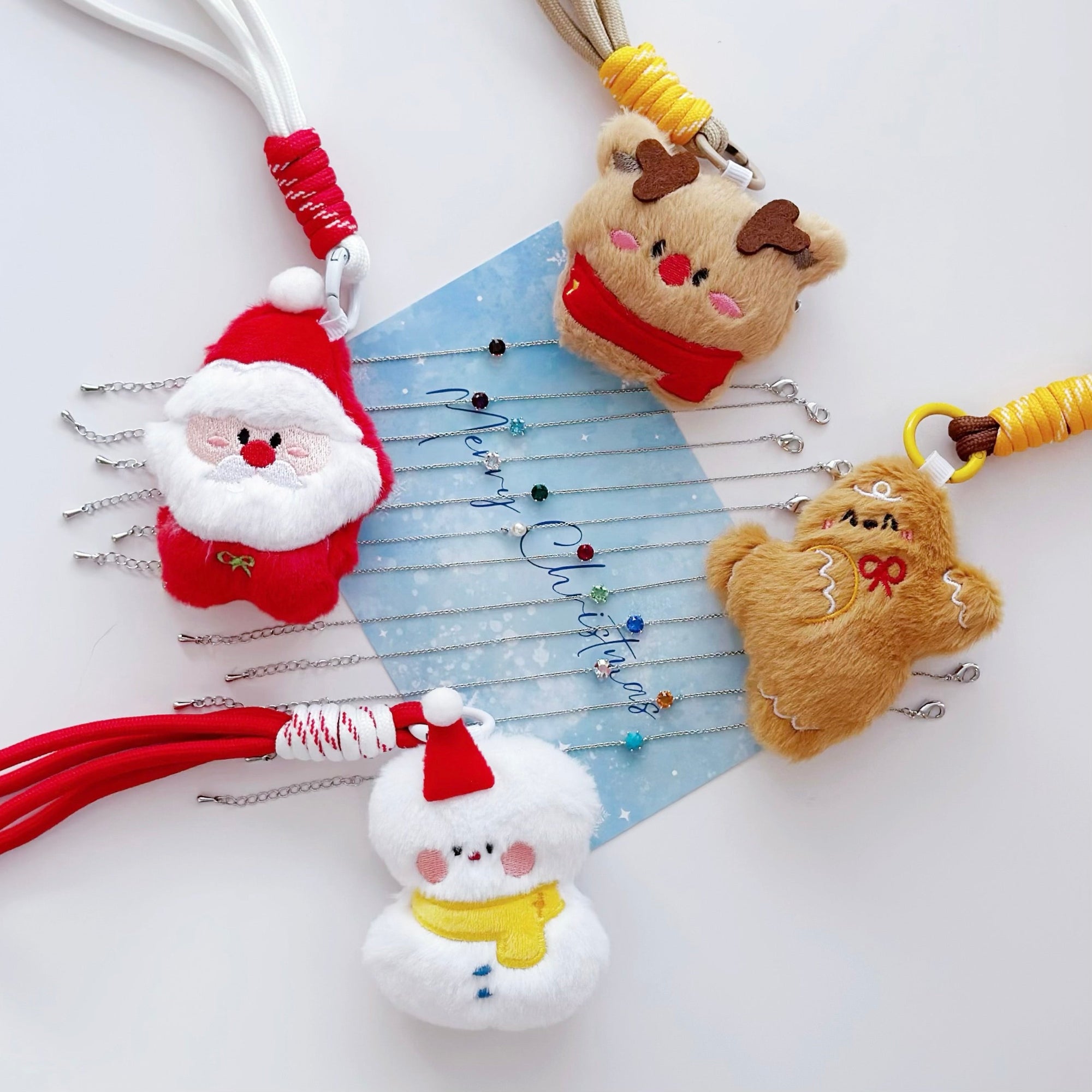 Gift set for her / hadiah untuk wanita / 送给她的礼物。Perfect for best friend / sahabat baik / 最好的朋友。Includes beloved earrings, bracelet, and ring / 心爱的耳环、手链和戒指。Made in Korea / 制造于韩国 / buatan Korea. Dainty jewellery / 简约精致首饰 / barang kemas halus. 925 sterling silver / 925纯银 / perak tulen 925. Anti-tarnish / 防氧化 / tahan karat. Suitable for daily wear / 适合日常佩戴 / sesuai untuk dipakai setiap hari/ blind box / plushie / toy / christmas