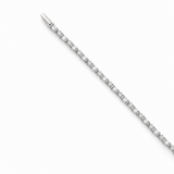 Silver Darl+ing Tennis Bracelet