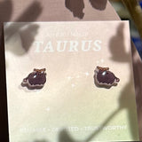 taurus Gift idea Gift for her Made in Korea  Cubic Zirconia 925 Sterling Silver  No Piercing Jewelry Dainty Minimalist Dainty Daily wear korean earrings bracelet jewellery Malaysia necklace korean jewellery horoscope zodiac resin earrings handmade earrings paper shrink earrings uv resin earrings 