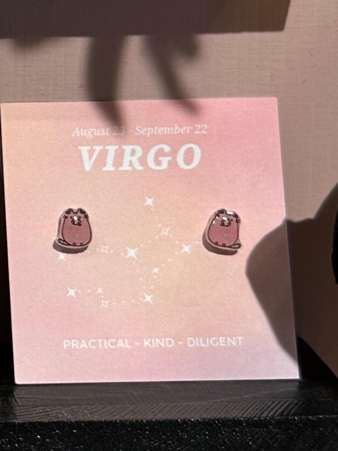 virgo Gift idea Gift for her Made in Korea  Cubic Zirconia 925 Sterling Silver  No Piercing Jewelry Dainty Minimalist Dainty Daily wear korean earrings bracelet jewellery Malaysia necklace korean jewellery horoscope zodiac resin earrings handmade earrings paper shrink earrings uv resin earrings 