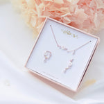 Made in Korea Earrings Necklace Bracelet Korean Anting Rantai Gelang Tangan Cubic Zirconia Bride Bridal Dinner 925 Sterling Silver Accessory Fashion Fancy Stylish Costume Jewellery Online Malaysia Shopping Trendy Accessories Daily Wear Jewelry Dainty Minimalist Delicate Clip On Earrings No Piercing Special Perfect Gift From Heart For Your Loved One Happy Valentines Day Petite Floral Box gift for her bracelet, surprise gift, birthday gift, gift set, premium gift, online gift shop, bridesmaid gift,