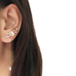 Made in Korea Earrings Korean Anting Cubic Zirconia Bride Bridal Dinner 925 Sterling Silver Fashion Costume Jewellery Online Malaysia Shopping Trendy No Piercing Special Perfect Gift From Heart For Your Loved One Accessory Gift for her Rose Gold Korea Made Earrings Korean Jewellery Jewelry Local Brand in Malaysia Cubic Zirconia Dainty Delicate Minimalist Jewellery Jewelry Bride Clip On Earrings Silver Christmas Gift Set Xmas Silver snowman wreath candy cane present gift for her gift ideas 2 way earrings