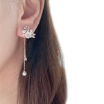Rose Gold Made in Korea Earrings Korean Anting Cubic Zirconia Jewellery Malaysia Instagram 925 Sterling Silver hypoallergenic Instagram gift shops Jewellery Online Malaysia Shopping No Piercing Perfect Gift special gift Loved One Online jewellery Malaysia Gift for her Rose Gold Korea Made Earrings Korean Jewellery Jewelry Cubic Zirconia Dainty Delicate Minimalist Jewellery Jewelry Bride Clip On Earrings Silver Gift Set present gift for her gift ideas daily wear earrings spring earrings birthday gift