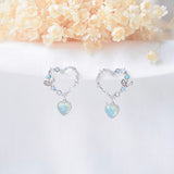 Made in Korea Earrings Korean Anting Cubic Zirconia Bride Bridal Dinner 925 Sterling Silver Accessory Fashion Fancy Stylish Costume Jewellery Online Malaysia Shopping Trendy Accessories Daily Wear Jewelry Dainty Minimalist Delicate Clip On Earrings No Piercing Special Perfect Gift From Heart For Your Loved One
