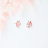 sakura earrings earrings Rose Gold Made in Korea Earrings Korean Anting Cubic Zirconia Jewellery Malaysia Instagram 925 Sterling Silver hypoallergenic Instagram gift shops Jewellery Online Malaysia Shopping No Piercing Perfect Gift special gift Loved One Online jewellery Malaysia Gift for her Rose Gold Korea Made Earrings Korean Jewellery Jewelry Local Brand in Malaysia Cubic Zirconia Dainty Delicate Minimalist Jewellery Jewelry Bride Clip On Earrings Silver Gift Set present gift for her gift ideas