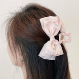 Ribbon hair clip Ribbon hair claw Bow Claw clip Hair accessory Korean hair accessory Jewelry Dainty Minimalist malaysia jewellery Made in Korea online gift shop Aurelia Atelier made in korea jewelry fashion jewellery malaysia earrings online shop malaysia korean style hair accessory malaysia jewellery jewelry Ribbon hair tie Hairband Hair ribbon scarf Headband Scrunchies Chiffon hair bow Chiffon hair claw clip Hypoallergenic 韩国ins蝴蝶吊坠发夹 INS 风 首饰 发饰 发夹专卖店 韩国发饰 韩国饰品 韩国耳环 rambut jepit Jepit rambut korea