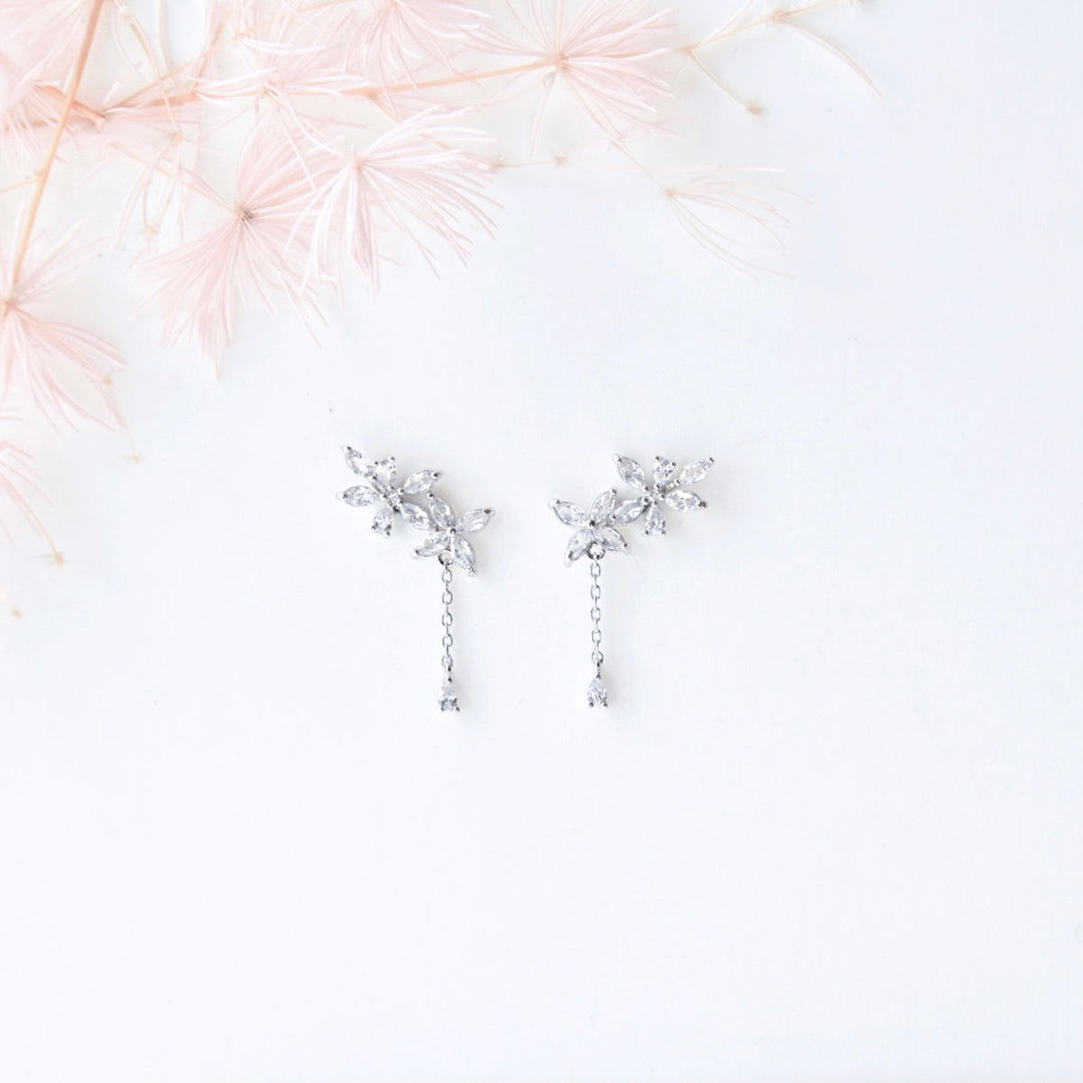 Rose Gold Made in Korea Earrings Korean Anting Cubic Zirconia Jewellery Malaysia Instagram 925 Sterling Silver hypoallergenic Instagram gift shops Jewellery Online Malaysia Shopping No Piercing Perfect Gift special gift Loved One Online jewellery Malaysia Gift for her Rose Gold Korea Made Earrings Korean Jewellery Jewelry Cubic Zirconia Dainty Delicate Minimalist Jewellery Jewelry Bride Clip On Earrings Silver Gift Set present gift for her gift ideas daily wear earrings spring earrings birthday gift